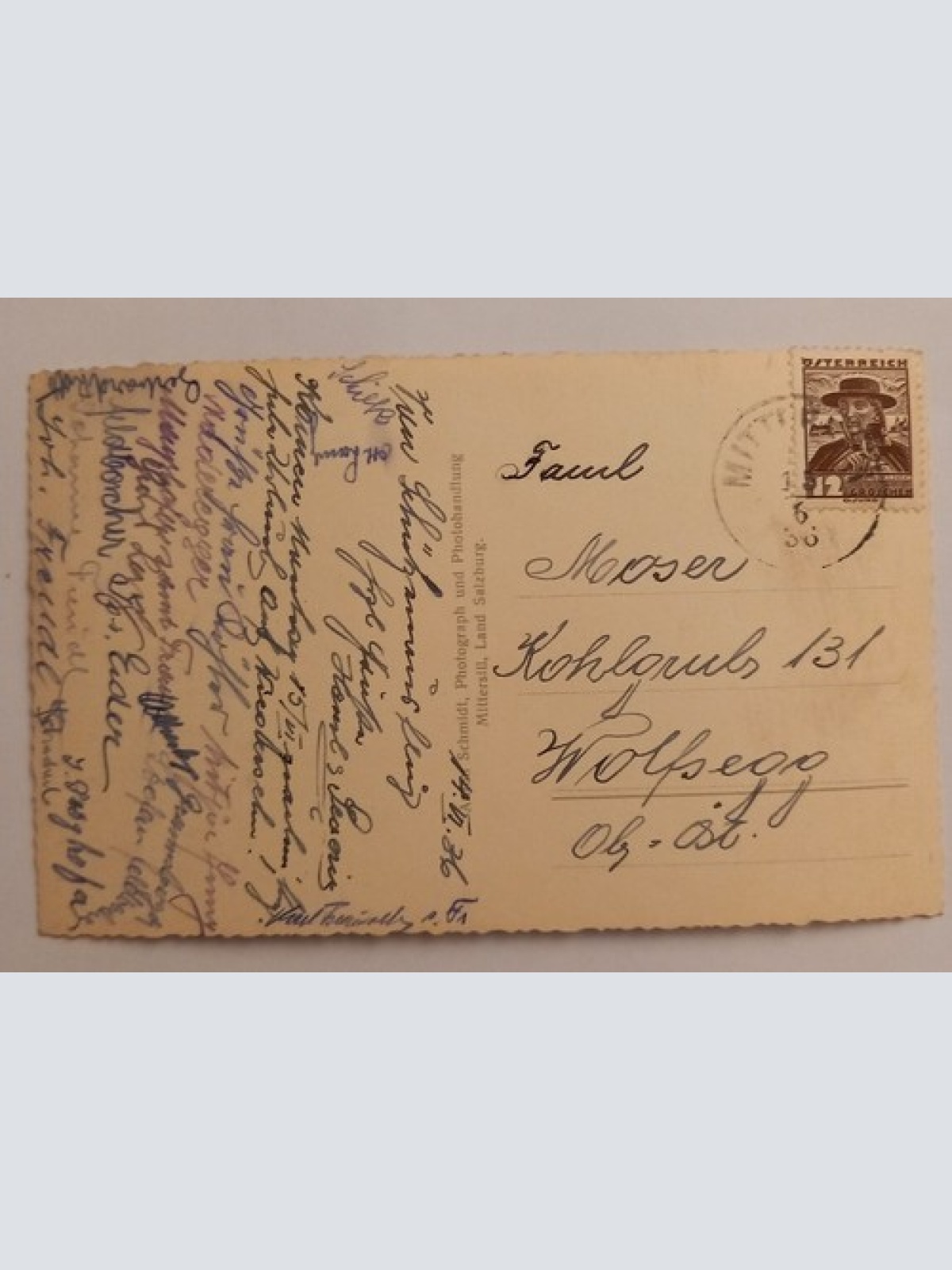 Österreich, Salzburg, Mittersill 500133A gr D