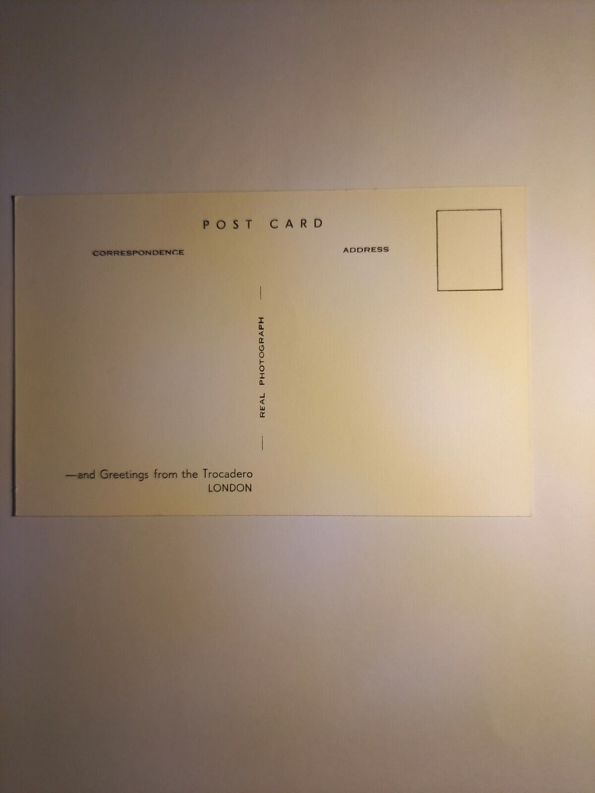 London Trocadero 140373 GR F