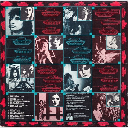 T. Rex - Tanx (LP, Album)