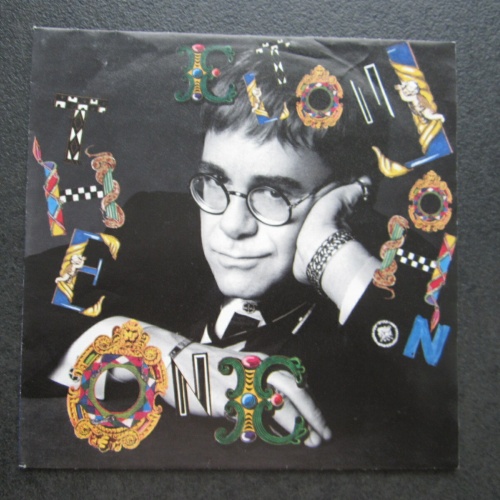 Single / Elton John ‎– The One / DE Press /