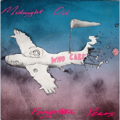 Midnight Oil - Forgotten Years (7", Single)