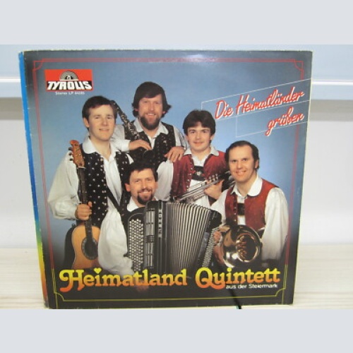 LP / Heimatland Quintett - Die Heimatländer grüßen / Tyrolis  Rec. / RAR /