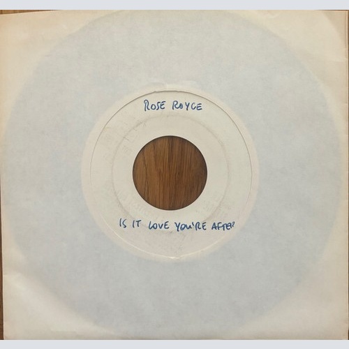 Rose Royce - Is It Love You're After (7", Single, TP)