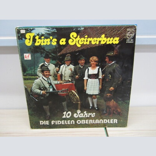 LP /  Die Fidelen Oberlandler - I bin a Steirerbua  /  Austria / RAR /