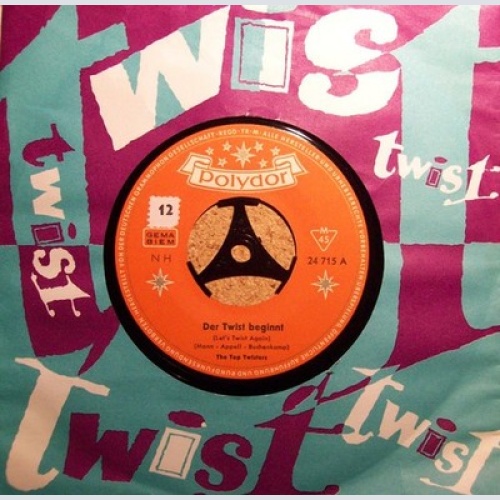 The Top Twisters - Der Twist Beginnt (7", Single, Mono)