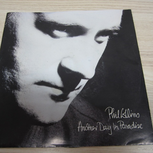 Single /  Phil Collins ?– Another Day In Paradise / DE  PRESS / RAR /