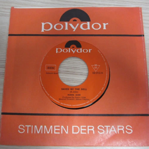 Single /  Robin Gibb ?– Saved By The Bell   / AUT  PRESS /  RAR /