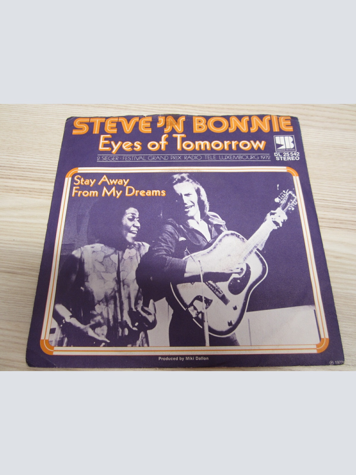 Single /  Steve ’N’ Bonnie ?– Eyes Of Tomorrow / DE   PRESS / RAR