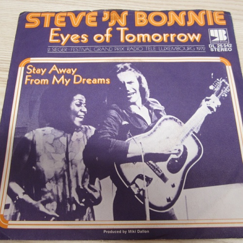 Single /  Steve ’N’ Bonnie ?– Eyes Of Tomorrow / DE   PRESS / RAR
