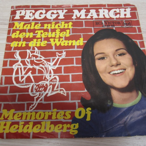 Single / Peggy March ?– Male Nicht Den Teufel An Die Wand / DE PRESS / SCHLAGER