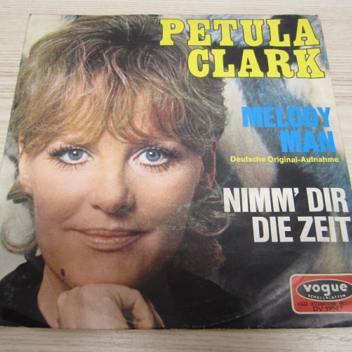 Single /  Petula Clark ?– Melody Man - orange vinyl  / DE  PRESS / SCHLAGER