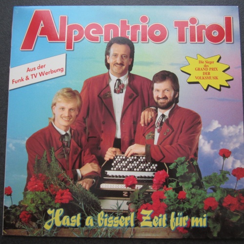 LP /  Alpentrio Tirol – Hast A Bisserl Zeit Für Mi / AUT Press /