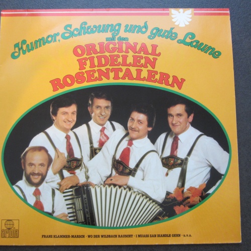 LP /  Die Original Fidelen Rosentaler - Humor,Schwung und gute Laune / AUT Press