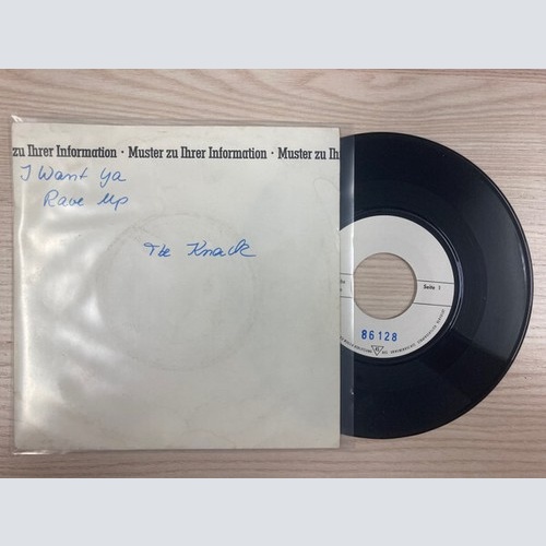 The Knack (3) - I Want Ya (7", Single)