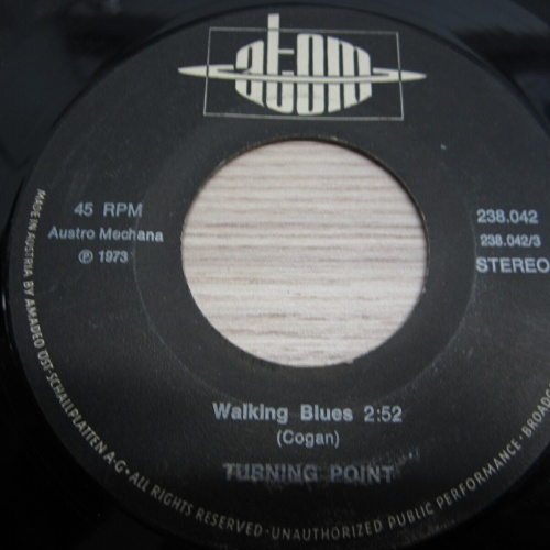 Single /   Turning Point  ?– Walking Blues  / AUT  PRESS / RAR /