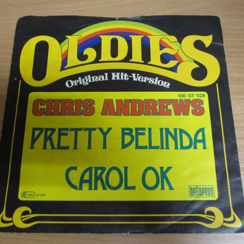 Single  /  Chris Andrews  ?– Pretty Belinda / DE   PRESS /  RAR /