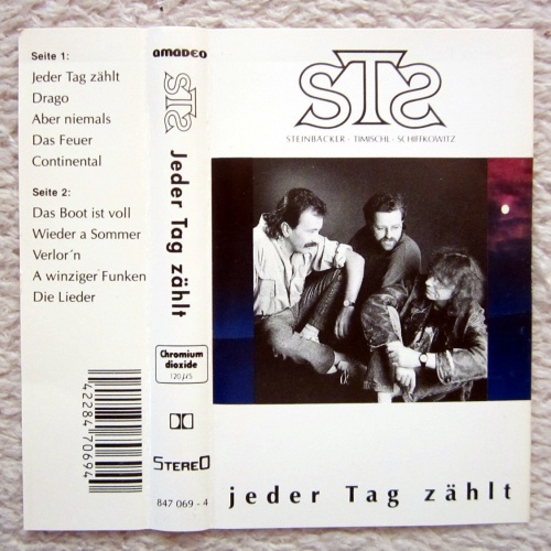 MC / STS / AUSTRIA / AMADEO  / JEDER TAG ZÄHLT / 1990 /   / RAR /