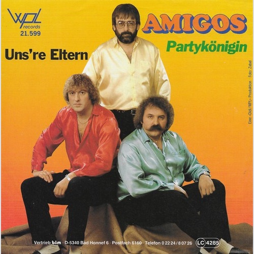 Amigos - Partykönigin (7", Single)