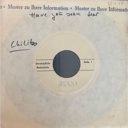 The Chi-Lites - Have You Seen Her? / Oh Girl (7", Single, TP)