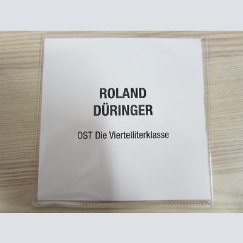 CD / ROLAND DÜRINGER / OST DIE VIERTELLITERKLASSE  / PROMO / MUSTER / RARITÄT /