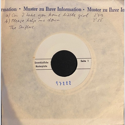 The Drifters - Can I Take You Home Little Girl (7", Single, TP)