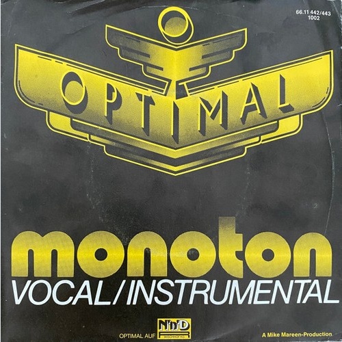 Optimal (2) - Monoton (7", Single, TP)