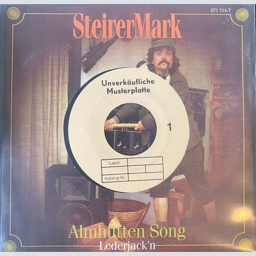 Steirer Mark - Almhütten Song (7", Single, TP)