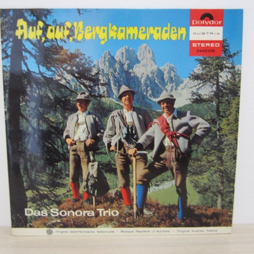 LP / DAS SONORA-TRIO / AUSTRIA / SELTEN / AUF,AUF BERGKAMERADEN / RAR /