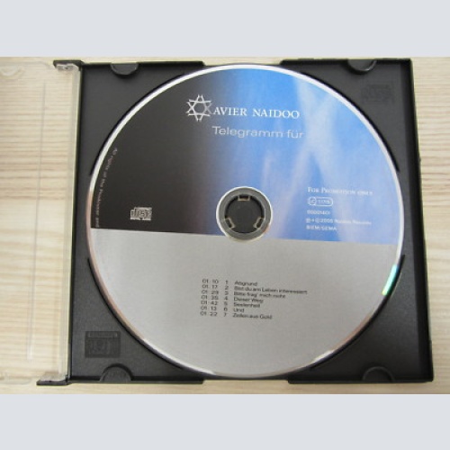 CD / XAVIER NAIDOO / TELEGRAMM FÜR  / PROMO / MUSTER / RARITÄT /