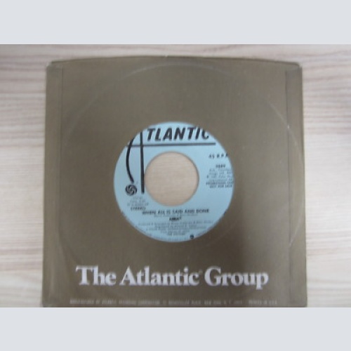 Single / ABBA – When All Is Said And Done / PROMO / 1981 / TOP RARITÄT /