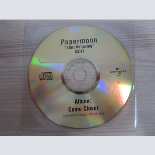 CD /  PAPERMOON--START BELIEVING    / PROMO / AUSTRIA / RAR /