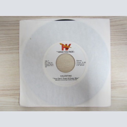 Single /  Valentino – You Can't Trust A Crazy Man--Folk, World, & Country / RAR