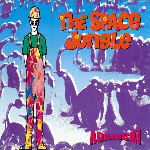Adamski - The Space Jungle (7", Single, Lar)