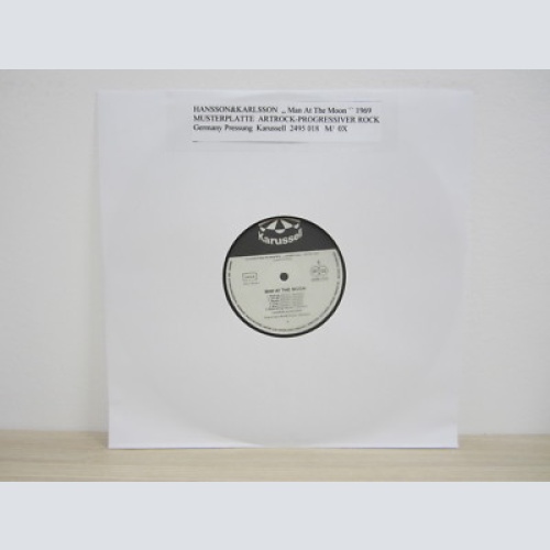 LP- Hansson & Karlsson ?– Man At The Moon / MUSTERPLATTE / ARCHIV / MINT / RAR /