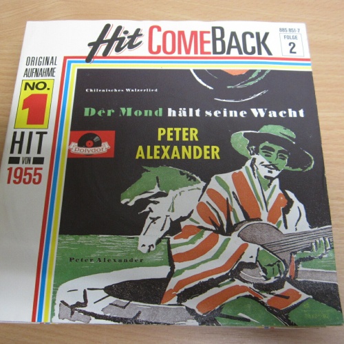 Single / Peter Alexander ?– Der Mond Hält Seine Wacht  / DE PRESS / RAR /