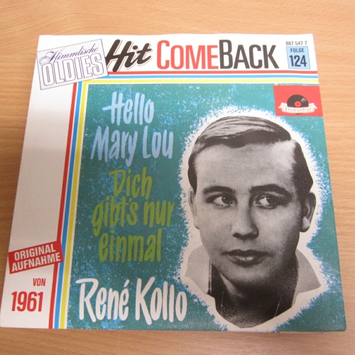 Single /  René Kollo ?– Hello Mary Lou / DE PRESS / RAR /