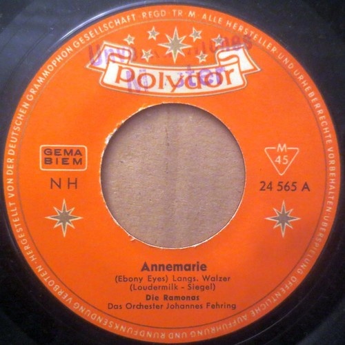 Die Ramonas (2) - Annemarie (7", Single, Mono)