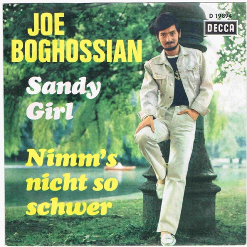 Joe Boghossian - Sandy Girl / Nimm's Nicht So Schwer (7", Single, Promo)