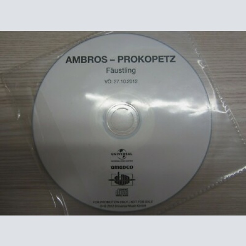 CD /   Ambros  - Prokopetz ?– Fäustling   / PROMO /  RARITÄT /  MUSTER /
