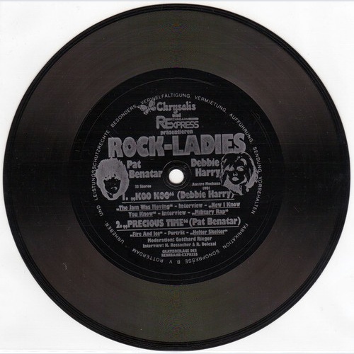 Deborah Harry / Pat Benatar - Rock-Ladies (Flexi, 7", S/Sided)