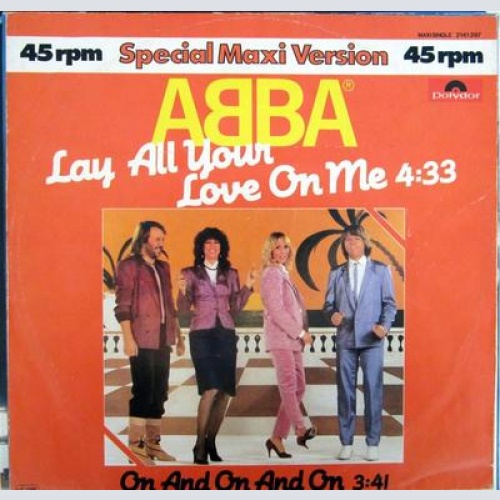 MS / ABBA / GEMA  PRESSUNG / RARITÄT /