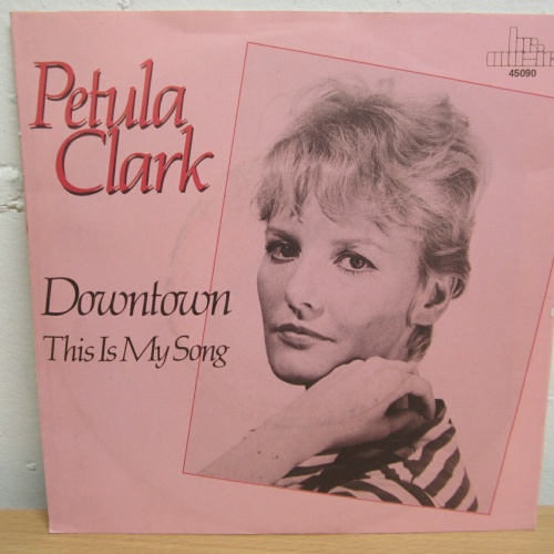 Single /   Petula Clark ?– Downtown  /  NL  PRESS / RAR /
