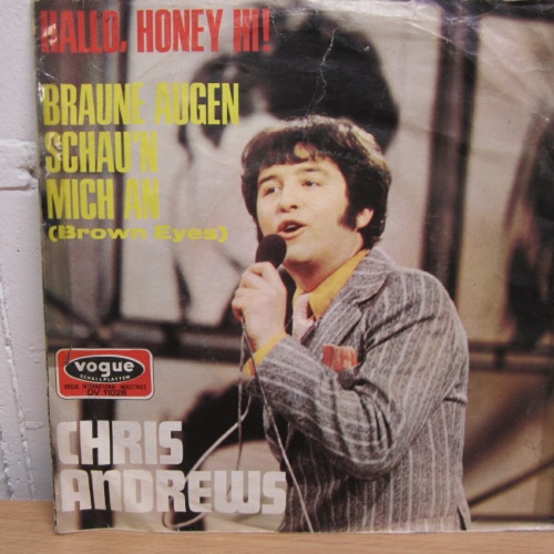 Single /  Chris Andrews  ?–  Braune Augen Schau'n Mich An / DE PRESS / RAR /