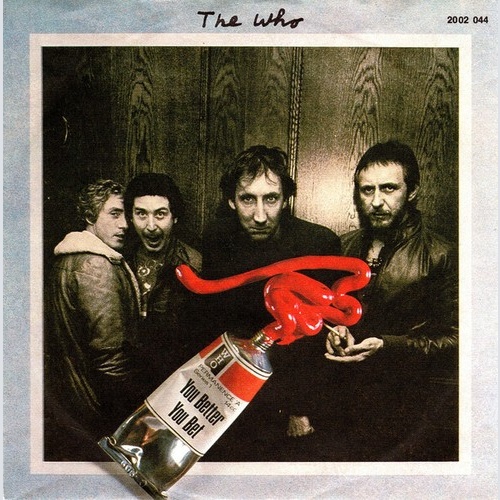 The Who - You Better You Bet (7", Single)