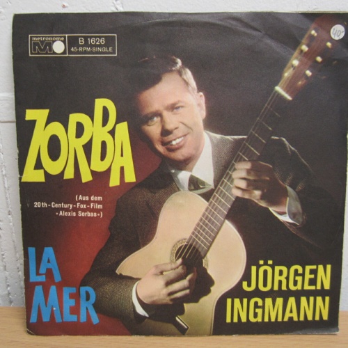 Single /  Jörgen Ingmann  ?– Zorba / La Mer / DE   PRESS / RAR /