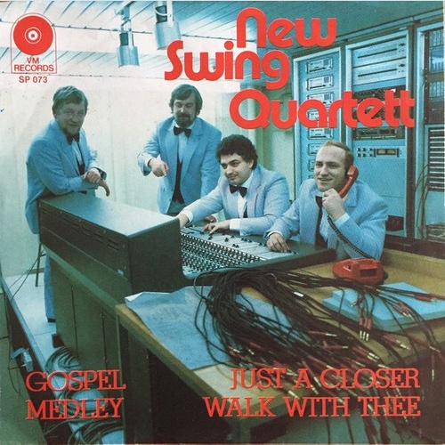 New Swing Quartet - Gospel Medley / Just A Closer Walk With Thee (7", Single)