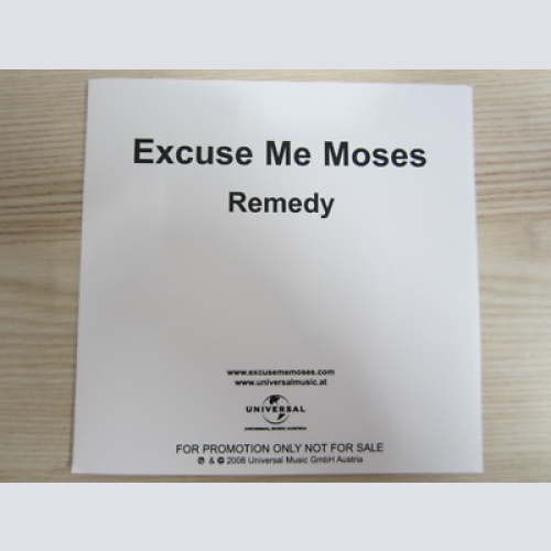 CD / EXCUSE ME MOSES - REMEDY     /  PROMO / MUSTER / RARITÄT /  ROCK /