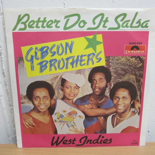 Single /  Gibson Brothers ?– Better Do It Salsa / AUT PRESS / RAR /