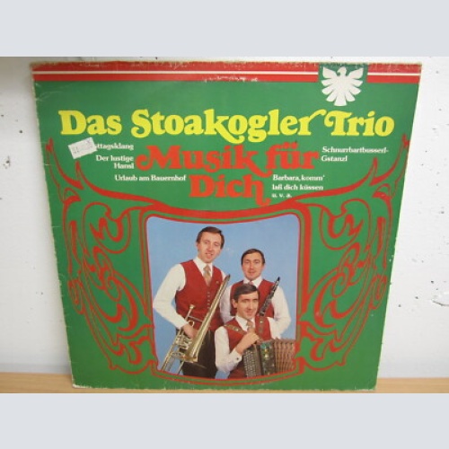 LP /  Das Stoakogler Trio ?– Musik Für Dich  /  RAR /   Austria /