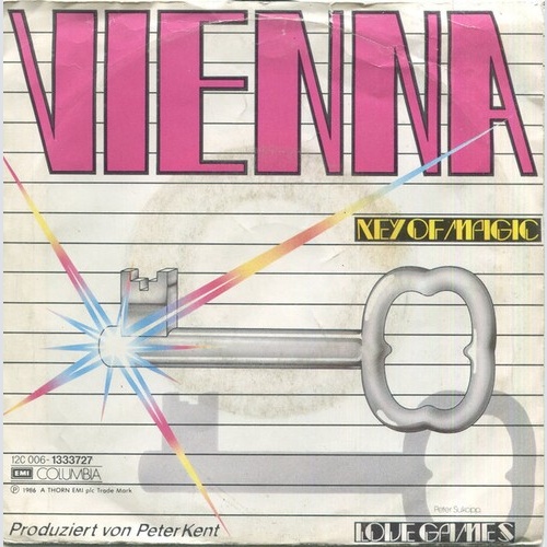 Vienna (13) - Key Of Magic / Love Games (7", Single)